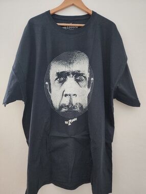 New Fright Rags Bela Lugosi White Zombie Graphic Tee - Black, Double Sided, 4XL